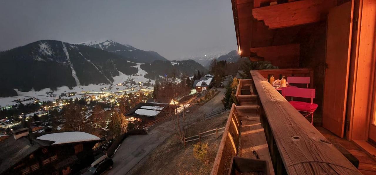 Chambre D'Hotes L'Ours Bleu Les Diablerets Exterior photo