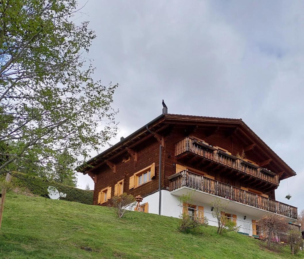 Chambre D'Hotes L'Ours Bleu Les Diablerets Exterior photo